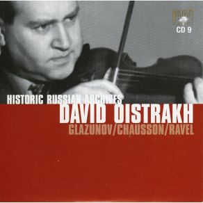 Download track 03. Tzigane, Rapsodie De Concert For Violin And Orchestra David Oistrakh, Russian State Symphony Orchestra