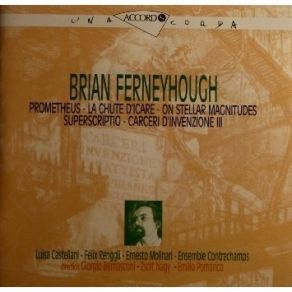 Download track 2. La Chute DIcare For Clarinet Small Ensemble 1988 Con. Giogio Bernasconi Brian Ferneyhough