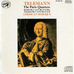 Download track 12. Concerto No. 1 In G Major: 1. Grave - Allegro - Grave - Allegro - Largo Georg Philipp Telemann