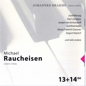 Download track Auf Dem See, Op. 59 Nr. 2 (Karl Simrock) Michael Raucheisen