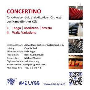 Download track Concertino Für Akkordeon-Solo Und Akkordeon-Orchester: II. Waltz Variations Akkordeon-Orchester Abtsgmünd E. VHans-Günther Kölz, Felix Kogel