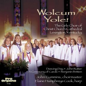 Download track A Ceremony Of Carols, Op. 28 (Version For Treble Choir & Harp): II. Wolcum Yole! HarpElaine Humphreys Cook