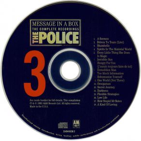 Download track Hungry For You (J'Aurais Toujours Faim De Toi) The Police