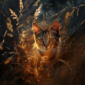 Download track Feline Relaxation In Fire's Warmth Zen Music Flow