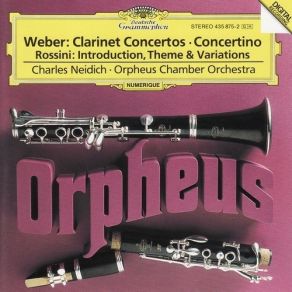 Download track Rossini. Introduzione, Tema E Variazioni Per Clarinetto Ed Orchestra: Introduzione: Andante Orpheus Chamber Orchestra, Charles Neidich