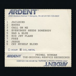 Download track Call On Me (Monitor Mix) Primal Scream