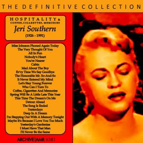 Download track I'm Stepping Out With A Memory Tonight Jeri Southern