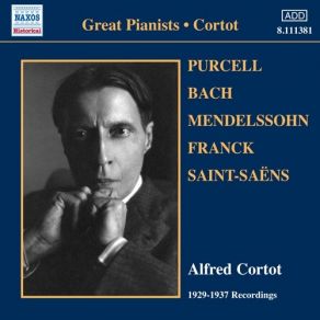 Download track Purcell. Air In G Major Alfred Cortot