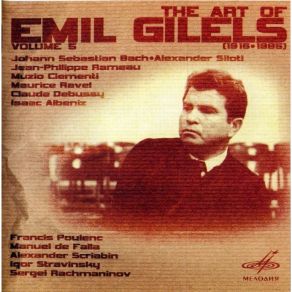 Download track 8.08. Debussi Suite Pour Le Piano - I. Prelude Emil Gilels