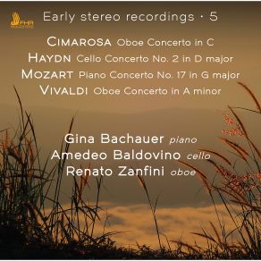 Download track Oboe Concerto In A Minor, RV 461: III. Allegro Gina Bachauer, Amedeo Baldovino, Renato Zanfini