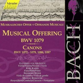 Download track 23. Kanon Zu Sieben Stimmen Und Basso Ostinato BWV 1078 Violino I-III [Overdub] Johann Sebastian Bach