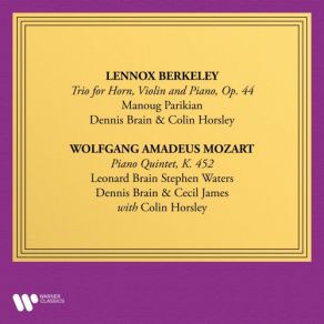 Download track Mozart Quintet For Piano And Winds In E-Flat Major, K. 452 II. Larghetto Manoug Parikian, Dennis Brain, Colin Horsley