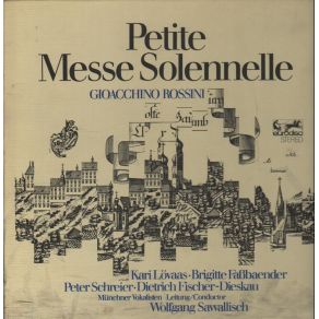 Download track Qui Tollis Peccata Mundi (Soprano E Contralto) Rossini, Joseph Cornwell, Mireille Capelle, Catherine Patriasz, Jelle Draijer, Nederlands Kamerkoor, Jos Van Immerseel