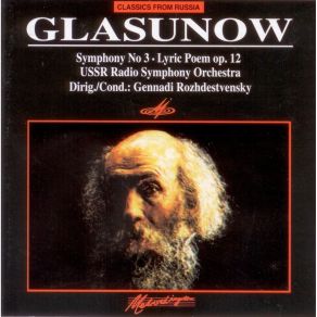 Download track 5. Lyric Poem Op. 12 Glazunov Aleksandr Konstantinovich