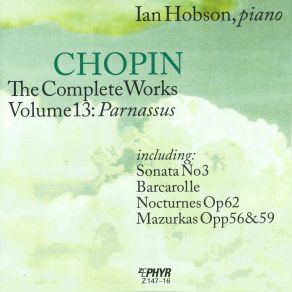 Download track Three Mazurkas, Op. 59: No. 1 In A Minor Ian Hobson