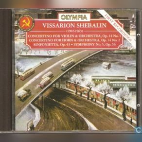 Download track Sym No. 5, Op. 56: II. Lento Vissarion Shebalin