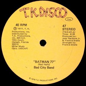 Download track Batman 77 Bad City Band