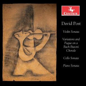 Download track Sonata For Violin & Piano I. Moderato E Grazioso David Post