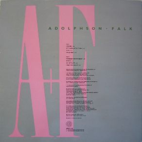 Download track Nu Lever Jag Igen (Bonus, Sommarsingel 1985) Anders Falk, Tomas Adolphson