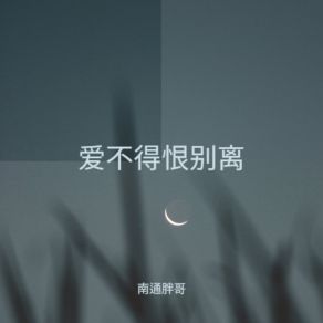 Download track 爱不得恨别离 (伴奏) 南通胖哥