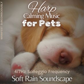 Download track Harp Calming Music For Pets (417hz Solfeggio Frequency) [Soft Rain Soundscape] 6 Manifest Subconsciously