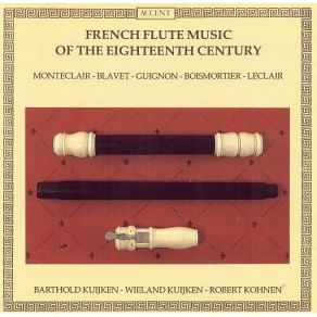 Download track 19. - Leclair. - Sonata VII Qui Peut Se Jouer Sur La Flûte - 1. Dolce (Andante) Robert Kohnen, Wieland Kuijken, Barthold Kuijken