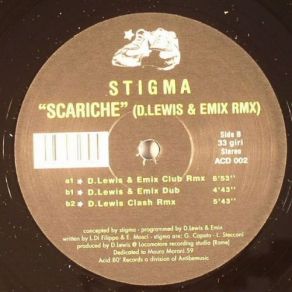 Download track B1. Scariche Scariche (D. Lewis & Emix Dub) Stigma