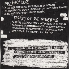 Download track No Hay Luz Tozcos