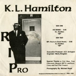 Download track RIP (You're In Good Hands) K. L. Hamilton