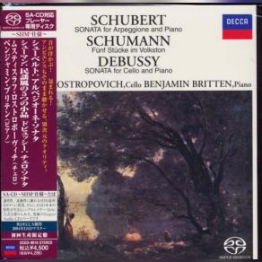 Download track Debussy Cello Sonata 2. Serenade (Moderement Anime) Benjamin Britten, Mstislav Rostropovich