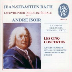 Download track 15. Concerto En Sol Majeur D'apres J. E. De Saxe Weimar BWV 592: 2. Grave Johann Sebastian Bach