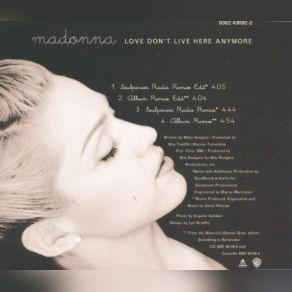 Download track Love Don't Live Here Anymore (Album Remix) Madonna