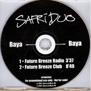 Download track Baya Baya (Future Breeze Radio Edit) Safri Duo