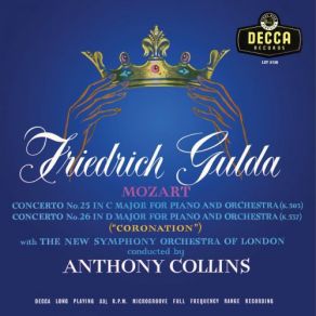 Download track Piano Concerto No. 25 In C Major, K. 503: I. Allegro Maestoso Friedrich Gulda, Anthony Collins