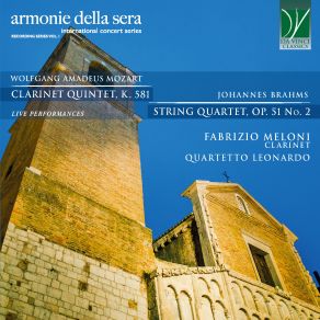 Download track Clarinet Quintet In A Major, Op. 108, K. 581: III. Menuetto Fabrizio Meloni, Quartetto Leonardo