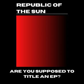 Download track Your Demise Republic Of The Sun