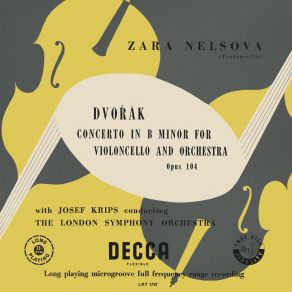 Download track Cello Concerto In B Minor, Op. 104, B. 191: II. Adagio Ma Non Troppo Zara Nelsova