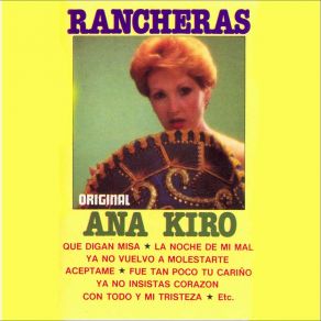 Download track Con Todo Y Mi Tristeza Ana Kiro