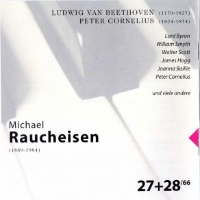 Download track Unser Täglich Brot Gib Uns Heute, Op. 2 Nr. 4 (Peter Cornelius) Michael Raucheisen