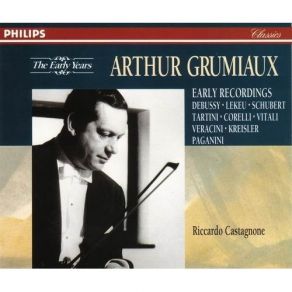 Download track 01. Tartini - Sonata In G-Minor Il Trillo Del Diavolo - 1: Larghetto Affettuoso Arthur Grumiaux, Riccardo Castagnone