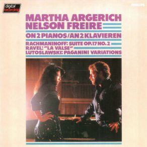 Download track Variations On A Theme By Paganini For Two Pianos Martha Argerich