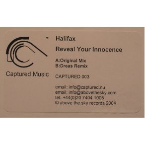 Download track Reveal Your Innocence (Dreas Remix) Halifax