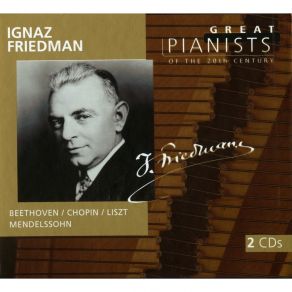 Download track Ignaz Friedman - Felix Mendelssohn Bartholdy, Lieder Ohne Worte, Op. 67 No. 2 Jákob Lúdwig Félix Mendelssohn - Barthóldy