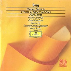 Download track Berg Chamber Concerto For Piano Violin With 13 Wind Instruments - II. Adagio Boulez