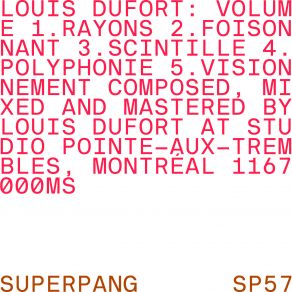 Download track Polyphonie Louis Dufort