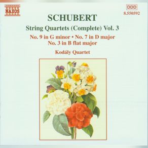 Download track String Quartet No. 9 In G Minor, D. 173 - 3. Menuetto: Allegro Vivace Kodály Quartet