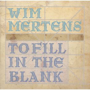 Download track Yes, I Never Did Wim Mertens