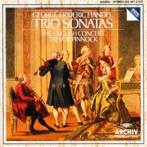 Download track Handel: Sonata In G Minor For 2 Violons And Continuo - 4. Allegro Trevor Pinnock, Simon Standage, Anthony Pleeth, Lisa Beznosiuk, Michaela Comberti