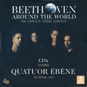 Download track String Quartet No. 8 In E Minor, Op. 59 No. 2 'Razumovsky' - I. Allegro Ludwig Van Beethoven, Quatuor Ebène, Pierre Colombet, Raphael Merlin, Marie Chilemme, Gabriel Le Magadure