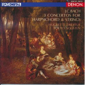 Download track 4. Concerto For Harpsichord Strings In A Major - 1. Allegro Johann Christian Bach